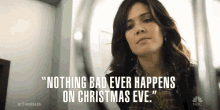 Nothing Bad Ever Happens On Christmas Eve. GIF - This Is Us This Is Us Series Rebecca Pearson GIFs
