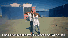 I Got Five Passports Im Never Going To Jail Shawn Corey Carter GIF