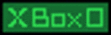 a green sign that says xbox on it