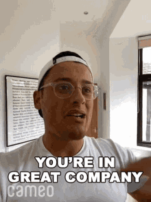 Youre In Great Company Michael Chakraverty GIF