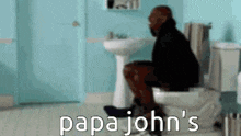 Waterparks Papa Johns GIF - Waterparks Papa Johns Something Is Weird About My Pizza GIFs