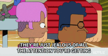 Theyre Just Jealous Of All The Attention Youre Getting Pinky Malinky GIF - Theyre Just Jealous Of All The Attention Youre Getting Pinky Malinky Jealous Of You GIFs