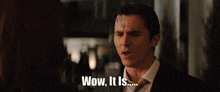Wow It Is Good To See You Bruce Wayne GIF - Wow It Is Good To See You Bruce Wayne Batman Begins GIFs