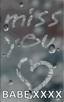 Missyou Heart GIF - Missyou Heart Rain GIFs