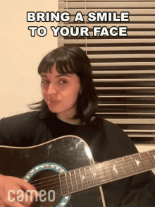 Bring A Smile To Your Face Rebecca Black GIF - Bring A Smile To Your Face Rebecca Black Cameo GIFs