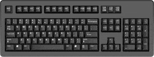 a black keyboard with the keys esc p1 p2 p3 p4 p5 p6 p7 p8 p10 p12