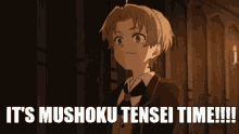 mushoku tensei mushoku tensei rudeus mushoku tensei time