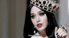Shoo Katy Perry GIF - Shoo Katy Perry Crown GIFs
