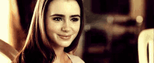 Lily Collins Smile GIF - Lily Collins Smile Beautiful GIFs