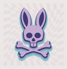 Psycho Bunny Rabbit GIF - Psycho Bunny Rabbit Skull GIFs
