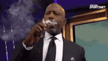 James Worthy Lakers GIF - James Worthy Lakers Cigar GIFs