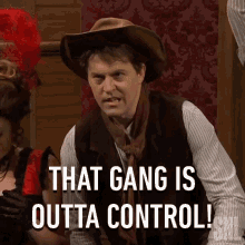 That Gang Is Outta Control Saturday Night Live GIF