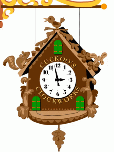 Cuckoo Clock Animation GIFs | Tenor