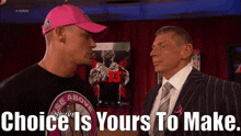 Wwe John Cena GIF - Wwe John Cena Choice Is Yours To Make GIFs