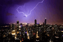 city thunderstorm