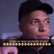 Mbappe Kylian Mbappe GIF - Mbappe Kylian Mbappe Mbappe Weirded Tf Out GIFs