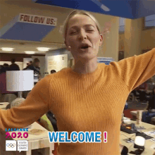 Welcome Ash Tulloch GIF - Welcome Ash Tulloch Feel At Home GIFs