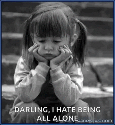 sad baby girl images with quotes