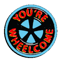 Vintage Welcome Sticker