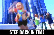 Kylie Minogue Step Back In Time GIF - Kylie Minogue Step Back In Time 90s Music GIFs