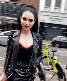 ruby alexia latex model gothic girl goth girl latex dress