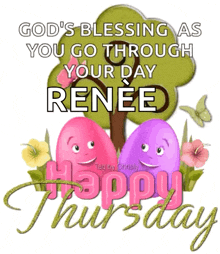 Happy Thursday Gods Blessing GIF - Happy Thursday Gods Blessing Good Day GIFs