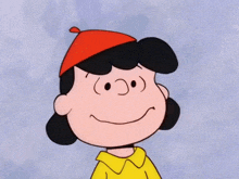 a close up of a cartoon character making a funny face .