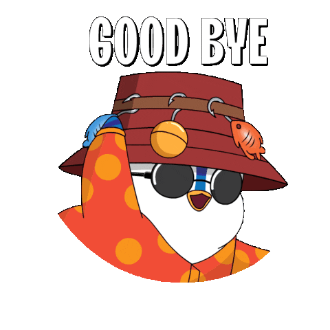Bye Goodbye Sticker