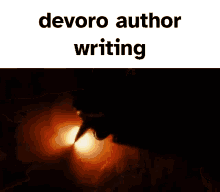 Devoro Devoro Author Writing GIF - Devoro Devoro Author Writing GIFs