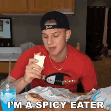 Im A Spicy Eater Conner Bobay GIF - Im A Spicy Eater Conner Bobay I Eat Spicy Food GIFs