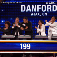 Nope Danford Family GIF - Nope Danford Family Family Feud Canada GIFs