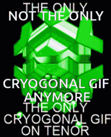 Cryogonal Only Cryogonal Gif GIF - Cryogonal Only Cryogonal Gif Not The Only GIFs