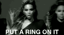 beyonce ring singe ladies put a ring on it