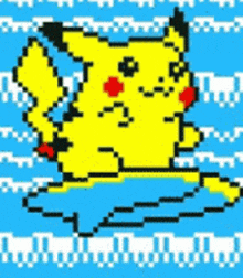 Surfing Pikachu GIF - Surfing Pikachu GIFs