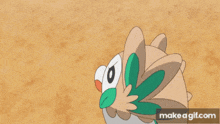 Rowlet Pokemon GIF - Rowlet Pokemon Razor Leaf GIFs