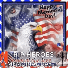Happy Memorial Day Land Of The Free GIF - Happy Memorial Day Land Of The Free Heroes GIFs