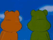 Care Bears Wait What GIF - Care Bears Wait What Lets Go GIFs