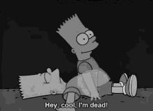 Simpsons Bart GIF - Simpsons Bart Dead GIFs