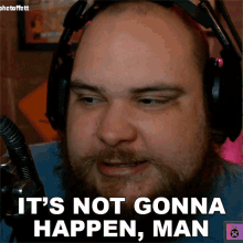 Its Not Gonna Happen Man Diction GIF - Its Not Gonna Happen Man Diction Not Happening GIFs