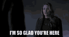 Jill Wagner Mystery101 GIF - Jill Wagner Mystery101 Glad Youre Here GIFs