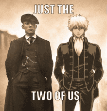 Just The Two Of Us Gintama GIF - Just The Two Of Us Gintama Gintoki GIFs