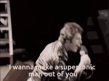 I Wanna Make A Supersonic Man Out Of You Queen GIF - I Wanna Make A Supersonic Man Out Of You Queen Dont Stop Me Now GIFs