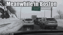 Boston Meanwhile GIF - Boston Meanwhile Snow GIFs