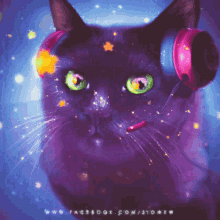Cat Kitty GIF - Cat Kitty Headphones GIFs