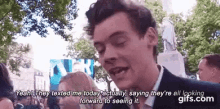Harry Styles Text GIF - Harry Styles Text Support GIFs