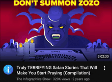 a video titled truly terrifying satan stories that will make you start praying compilation