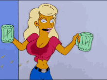 The Simpsons Beer GIF - The Simpsons Beer Party GIFs
