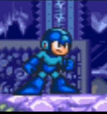 Mega Man 7 Idle Megaman 7 GIF