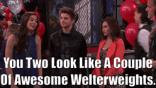 The Thundermans Welterweight GIF - The Thundermans Welterweight You Two Look Like A Couple Of GIFs