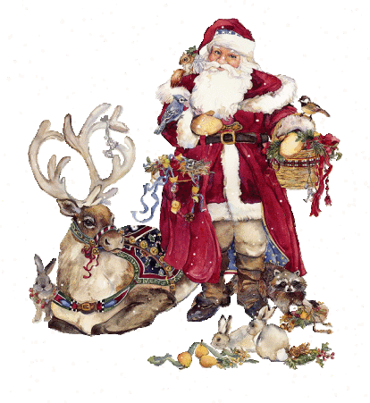 Santa Santa Klaus Sticker - Santa Santa Klaus Babbo Natale Stickers